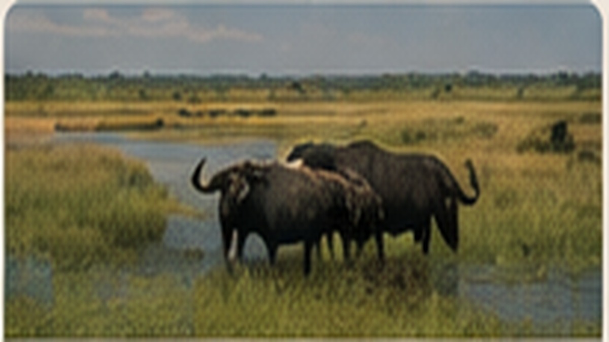 Wildlife and wetlands in Katavi National Park, Tanzania